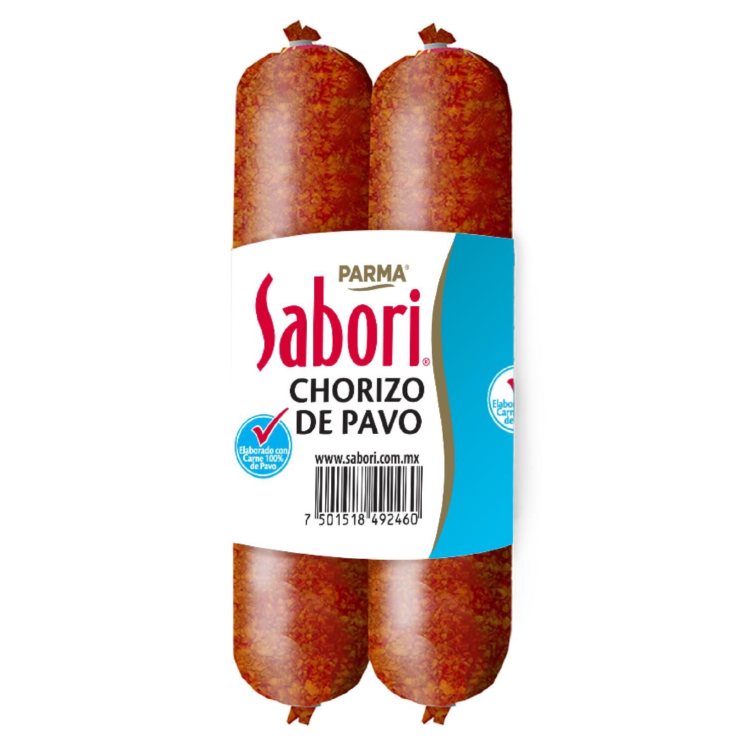 Chorizo De Pavo Sabori Paq 200 G
