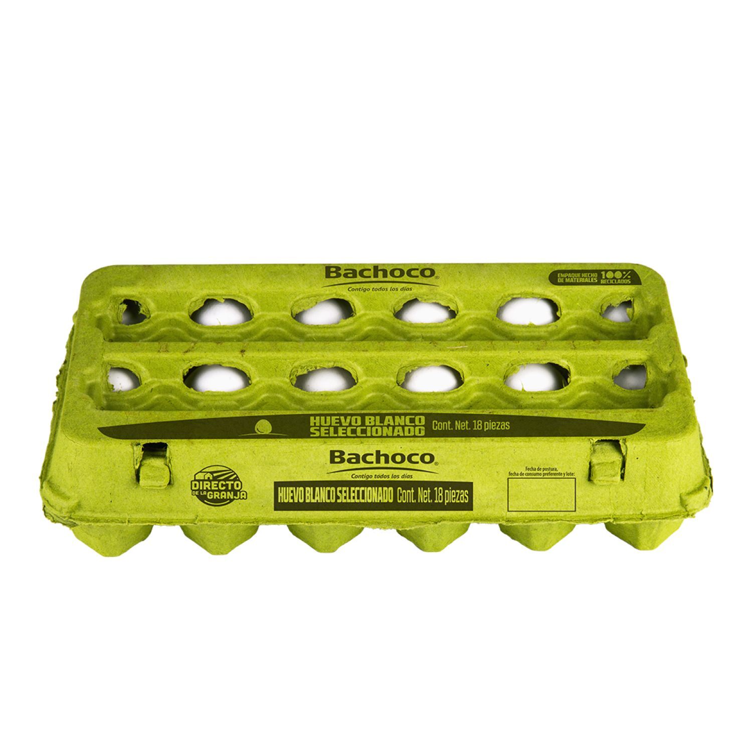 Huevo Blanco Bachoco 18 Piezas