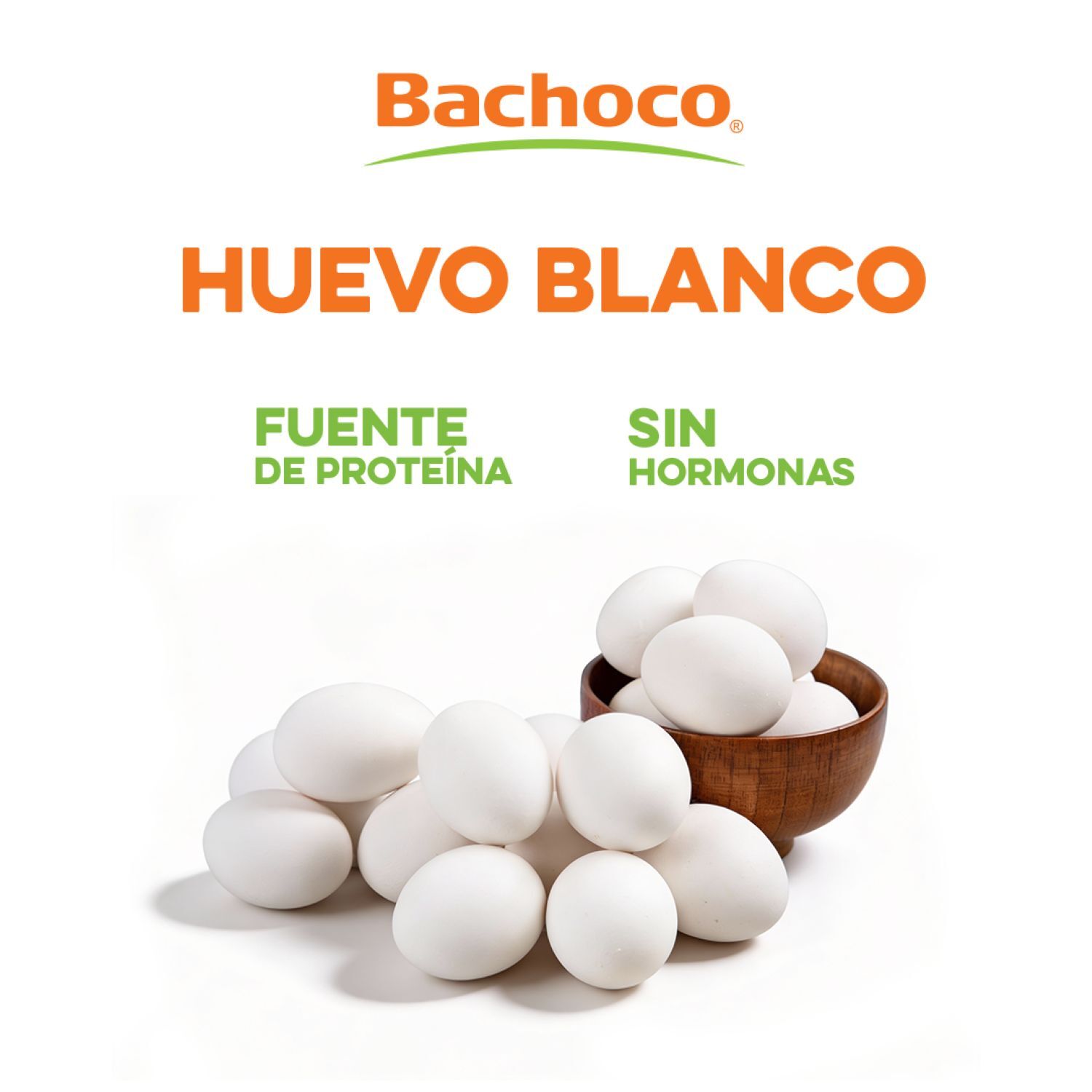 Huevo Blanco Bachoco 18 Piezas