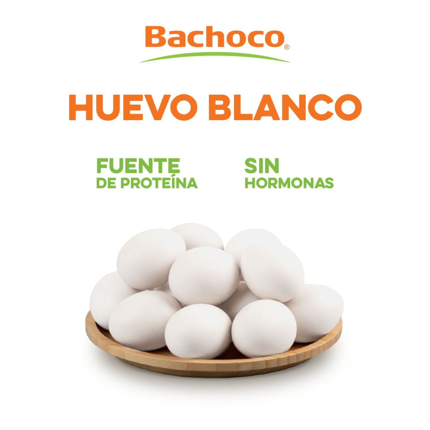 Huevo Blanco Bachoco 12 Piezas