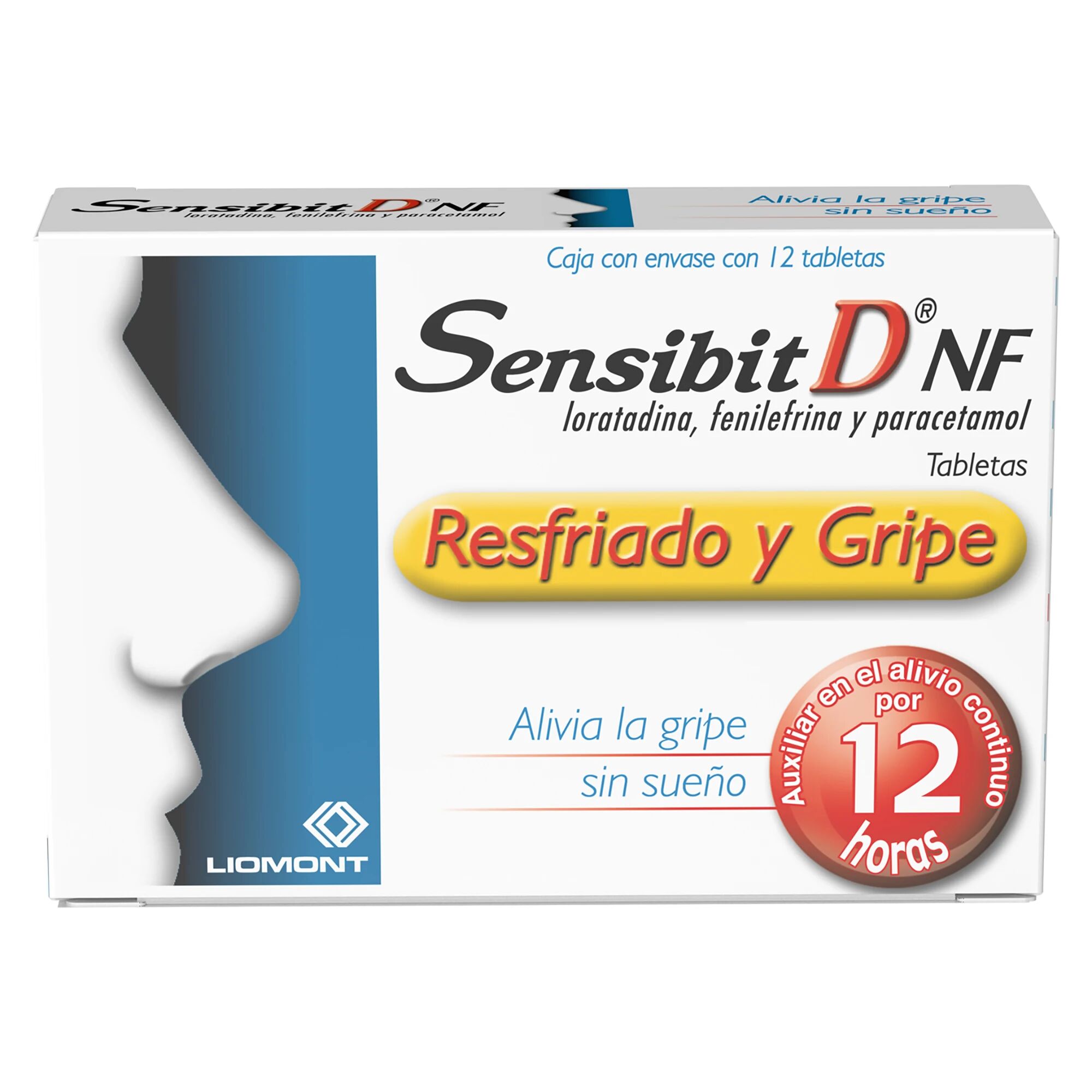 Sensibit D Nf Caja Con 12 Tabletas