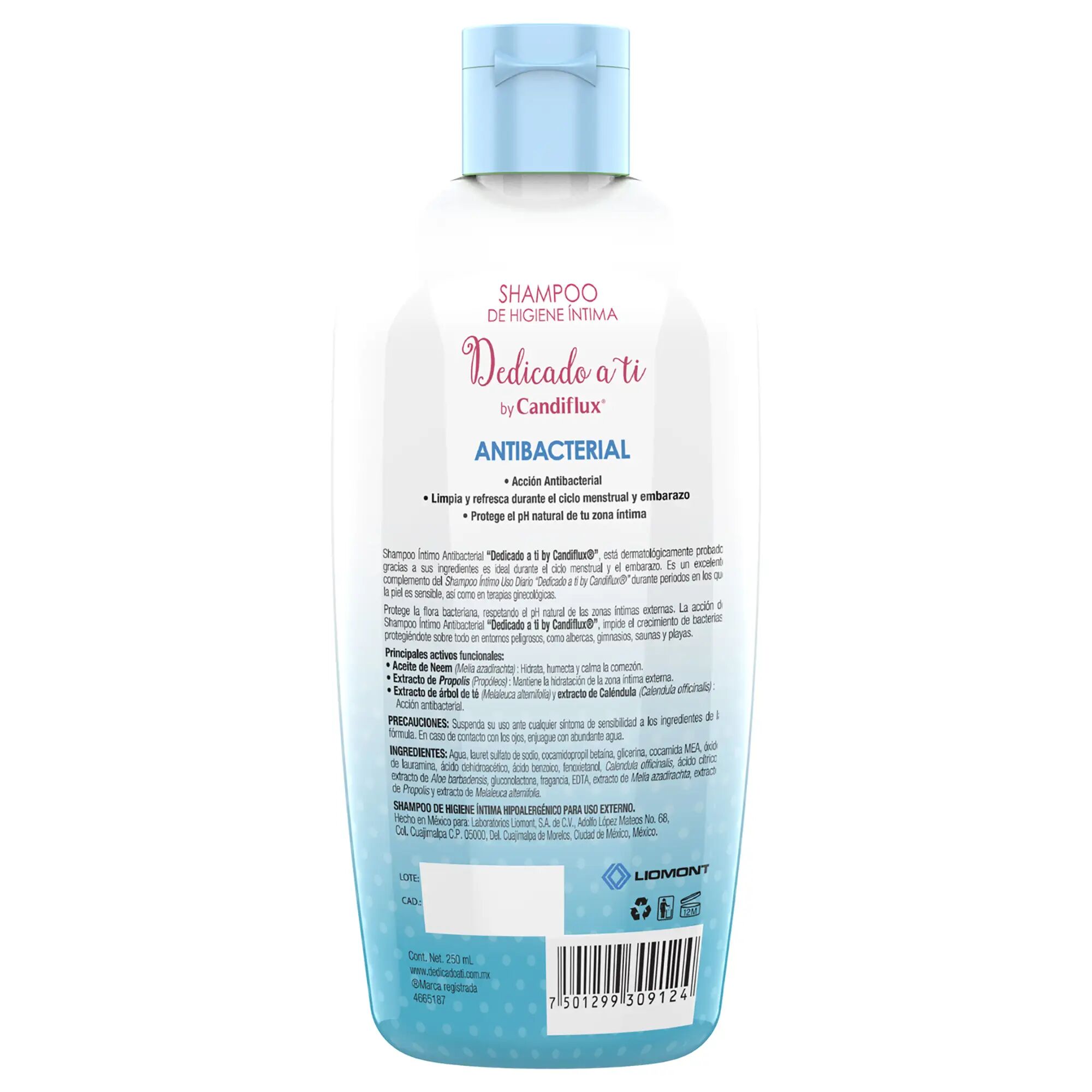Candiflux Antibacterial 250ml Shampoo